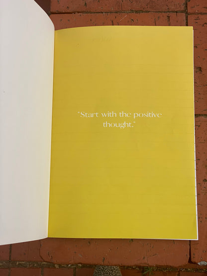 Empowering Journal Yellow vibes