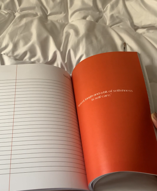 Empowering Journal Orange vibes