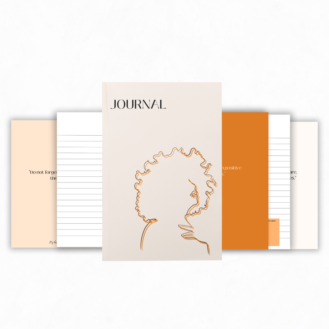 Empowering Journal Orange vibes